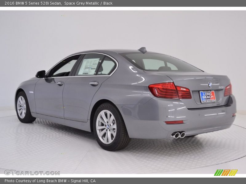 Space Grey Metallic / Black 2016 BMW 5 Series 528i Sedan