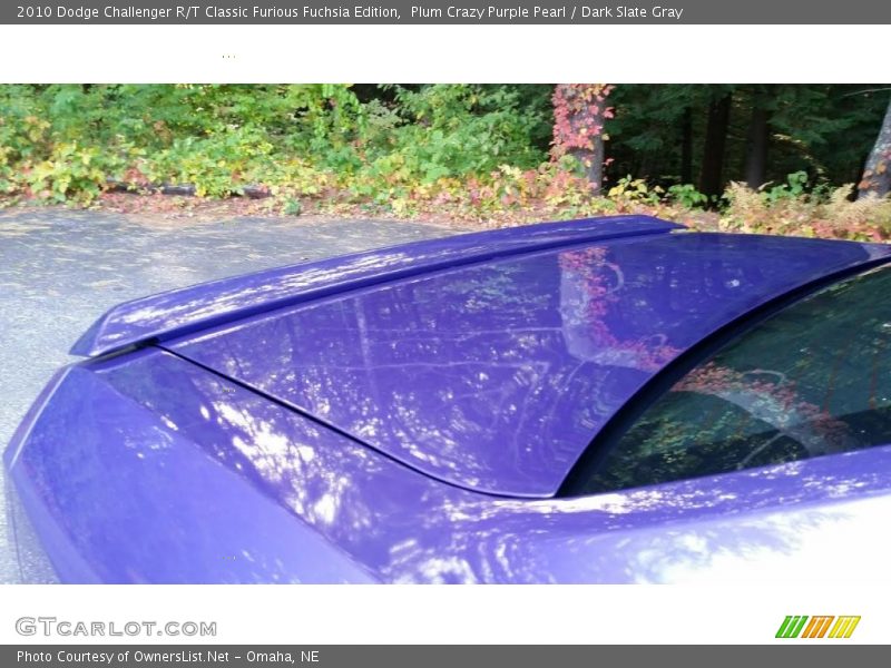 Plum Crazy Purple Pearl / Dark Slate Gray 2010 Dodge Challenger R/T Classic Furious Fuchsia Edition
