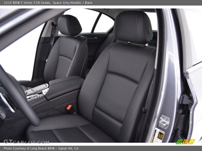 Space Grey Metallic / Black 2016 BMW 5 Series 528i Sedan