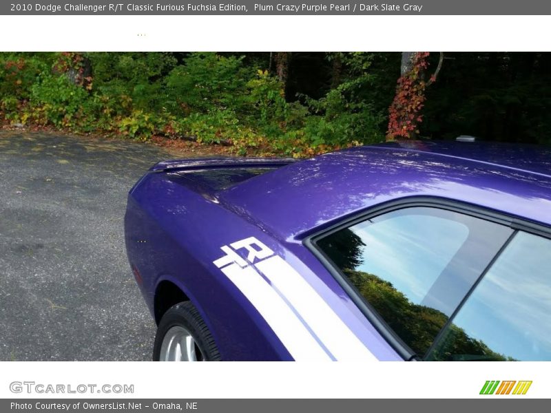 Plum Crazy Purple Pearl / Dark Slate Gray 2010 Dodge Challenger R/T Classic Furious Fuchsia Edition