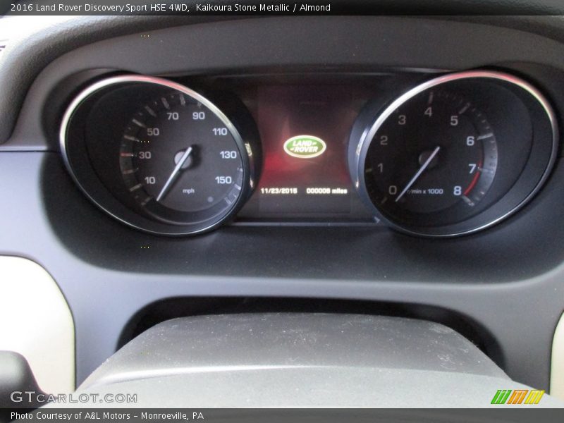 Kaikoura Stone Metallic / Almond 2016 Land Rover Discovery Sport HSE 4WD