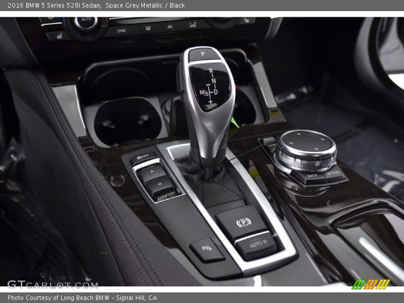 Space Grey Metallic / Black 2016 BMW 5 Series 528i Sedan