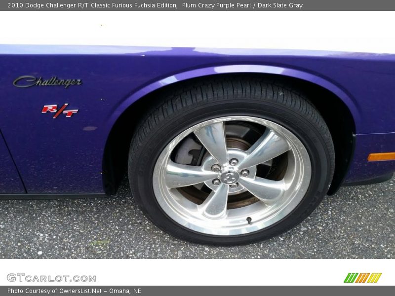 Plum Crazy Purple Pearl / Dark Slate Gray 2010 Dodge Challenger R/T Classic Furious Fuchsia Edition
