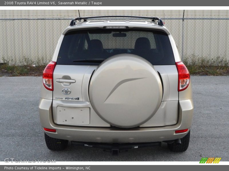 Savannah Metallic / Taupe 2008 Toyota RAV4 Limited V6