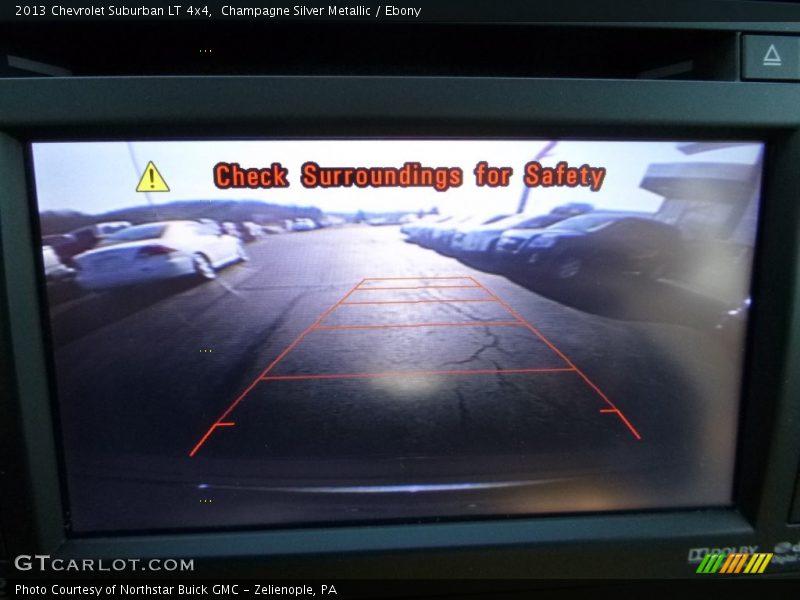 Champagne Silver Metallic / Ebony 2013 Chevrolet Suburban LT 4x4