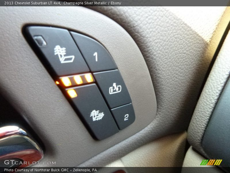 Champagne Silver Metallic / Ebony 2013 Chevrolet Suburban LT 4x4