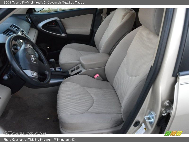Savannah Metallic / Taupe 2008 Toyota RAV4 Limited V6