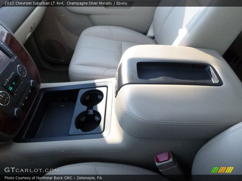 Champagne Silver Metallic / Ebony 2013 Chevrolet Suburban LT 4x4
