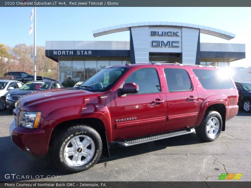 Red Jewel Tintcoat / Ebony 2010 Chevrolet Suburban LT 4x4