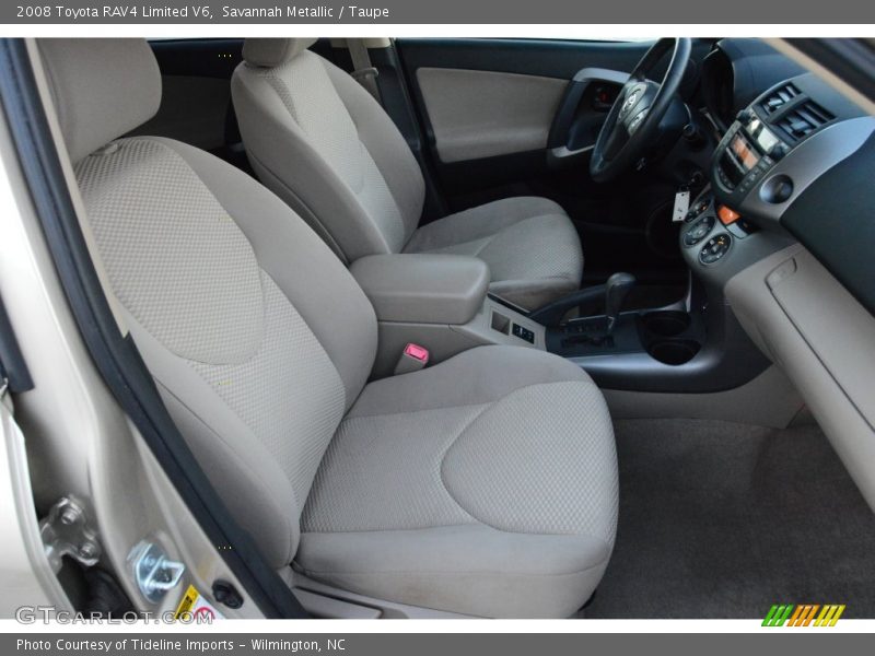 Savannah Metallic / Taupe 2008 Toyota RAV4 Limited V6