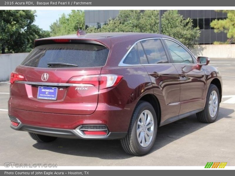 Basque Red Pearl II / Parchment 2016 Acura RDX