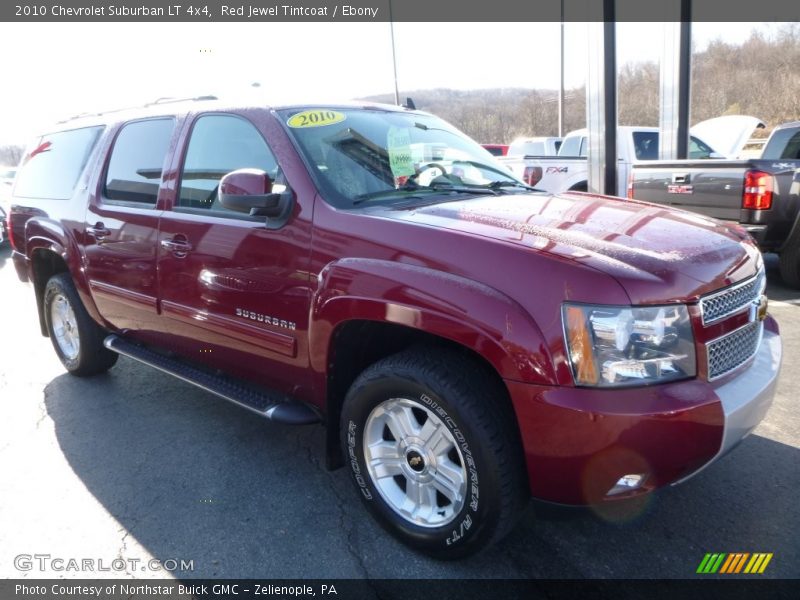 Red Jewel Tintcoat / Ebony 2010 Chevrolet Suburban LT 4x4