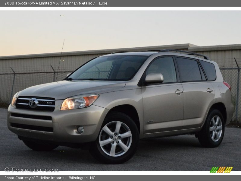 Savannah Metallic / Taupe 2008 Toyota RAV4 Limited V6
