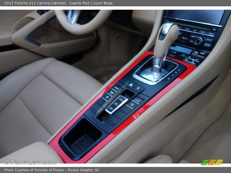 Guards Red / Luxor Beige 2013 Porsche 911 Carrera Cabriolet