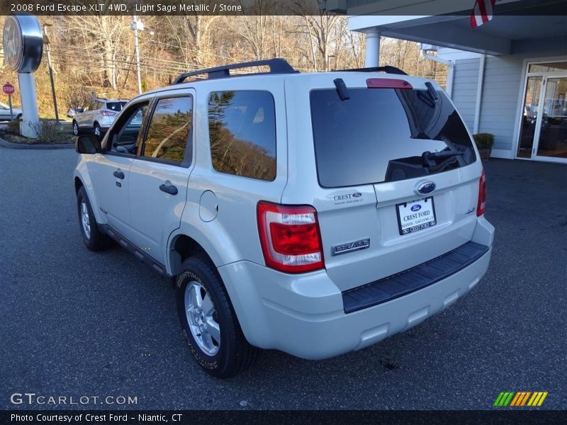 Light Sage Metallic / Stone 2008 Ford Escape XLT 4WD