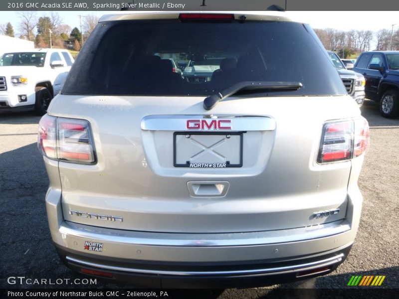 Sparkling Silver Metallic / Ebony 2016 GMC Acadia SLE AWD