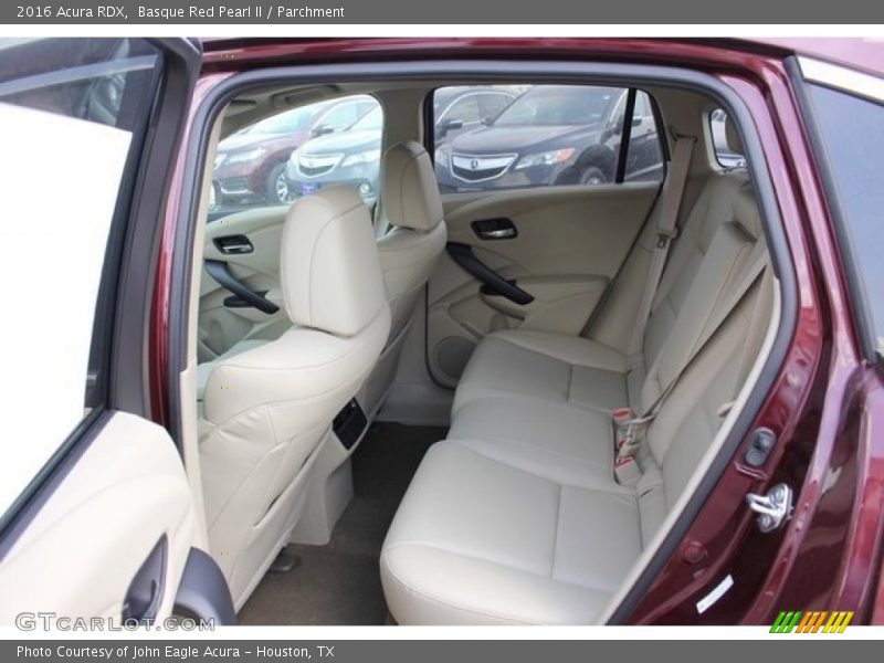 Basque Red Pearl II / Parchment 2016 Acura RDX