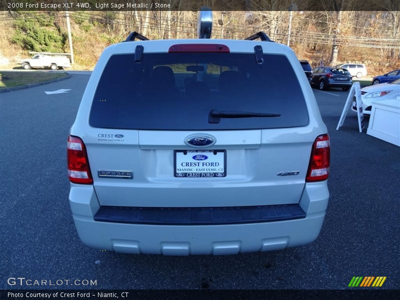 Light Sage Metallic / Stone 2008 Ford Escape XLT 4WD