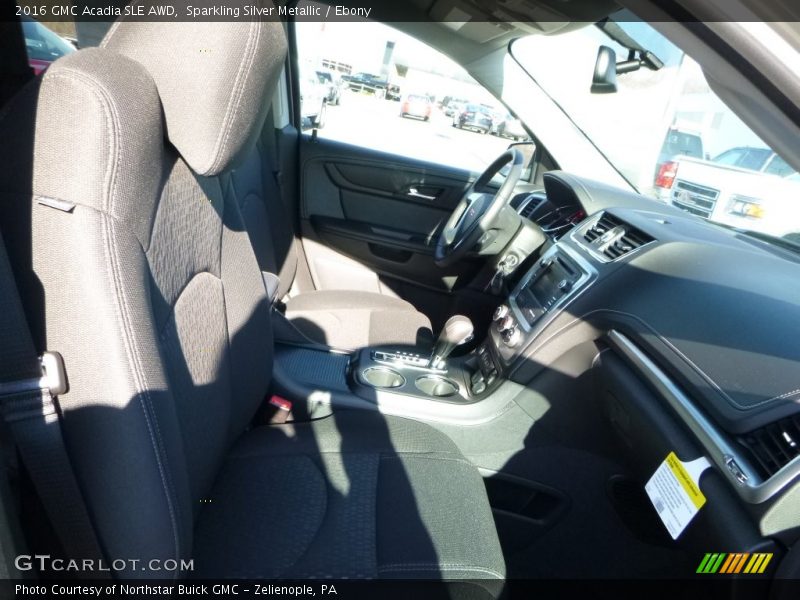 Sparkling Silver Metallic / Ebony 2016 GMC Acadia SLE AWD