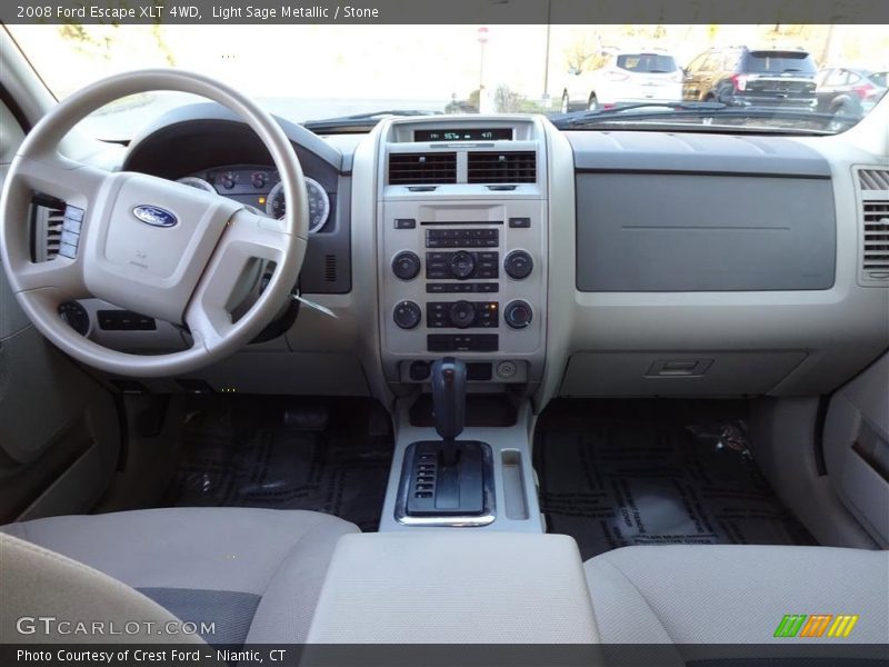 Light Sage Metallic / Stone 2008 Ford Escape XLT 4WD