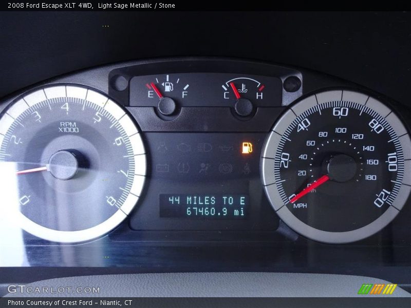 Light Sage Metallic / Stone 2008 Ford Escape XLT 4WD