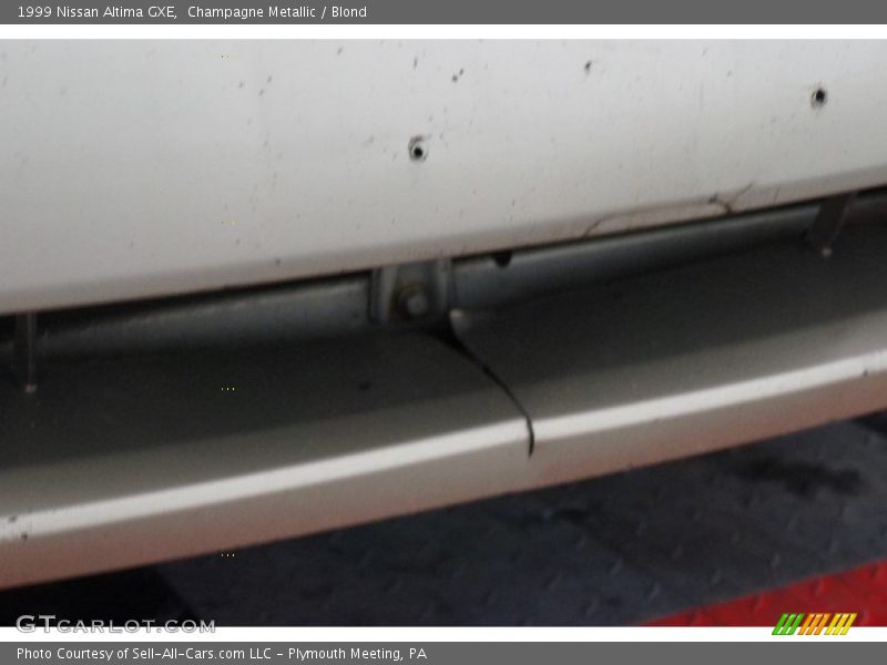 Champagne Metallic / Blond 1999 Nissan Altima GXE