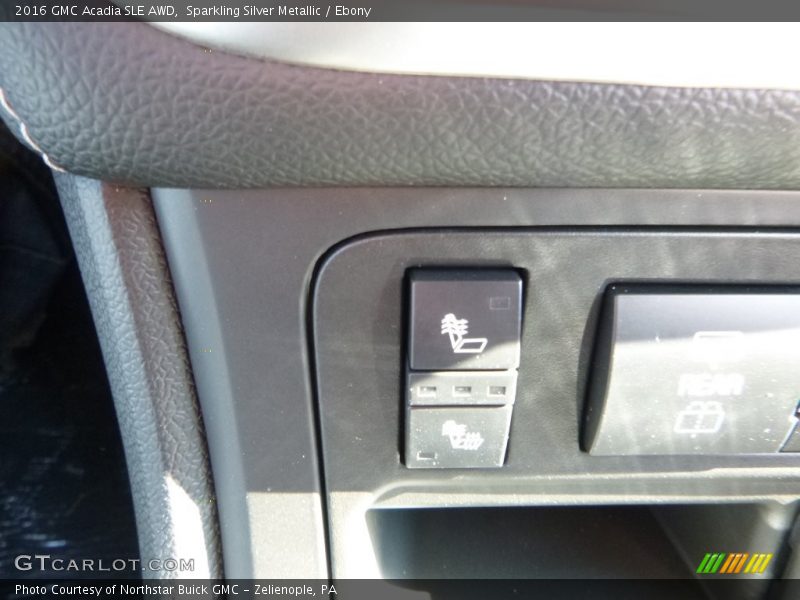 Sparkling Silver Metallic / Ebony 2016 GMC Acadia SLE AWD