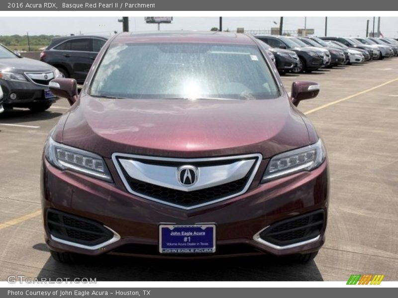 Basque Red Pearl II / Parchment 2016 Acura RDX