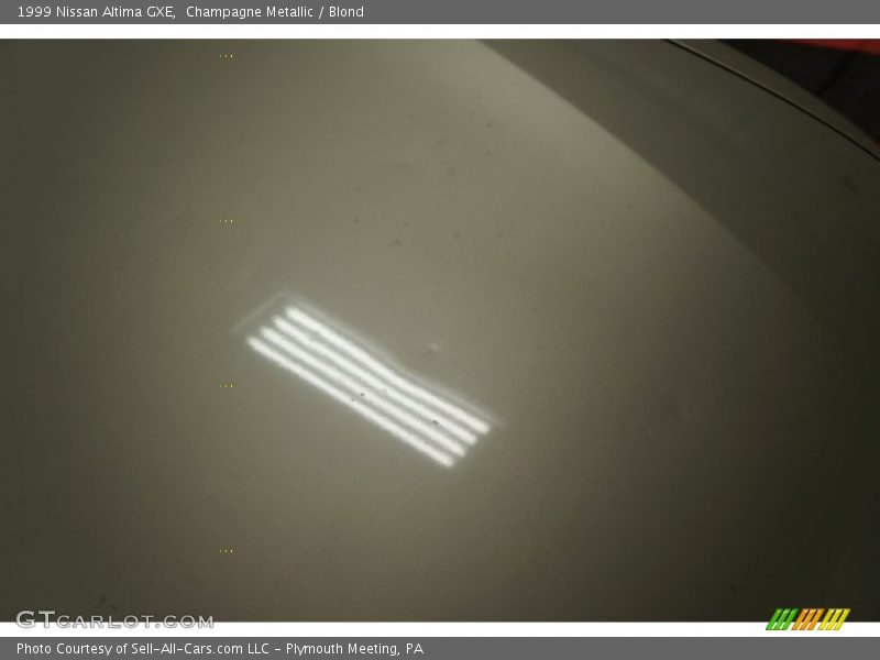 Champagne Metallic / Blond 1999 Nissan Altima GXE