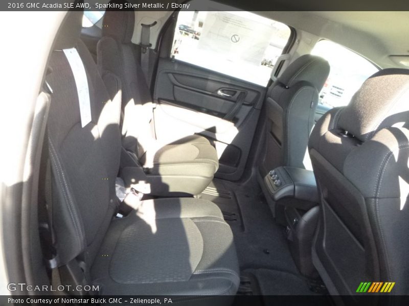 Sparkling Silver Metallic / Ebony 2016 GMC Acadia SLE AWD