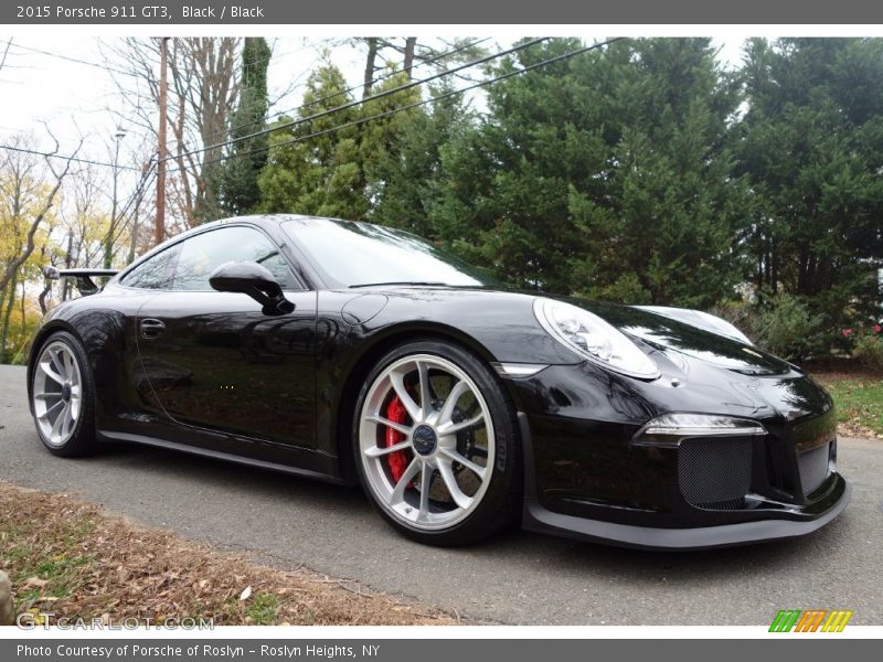 Black / Black 2015 Porsche 911 GT3