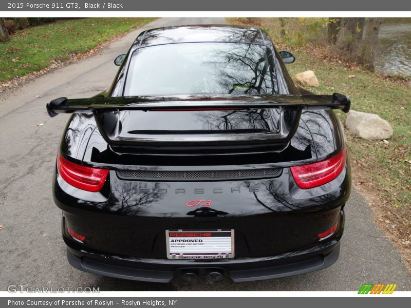 Black / Black 2015 Porsche 911 GT3