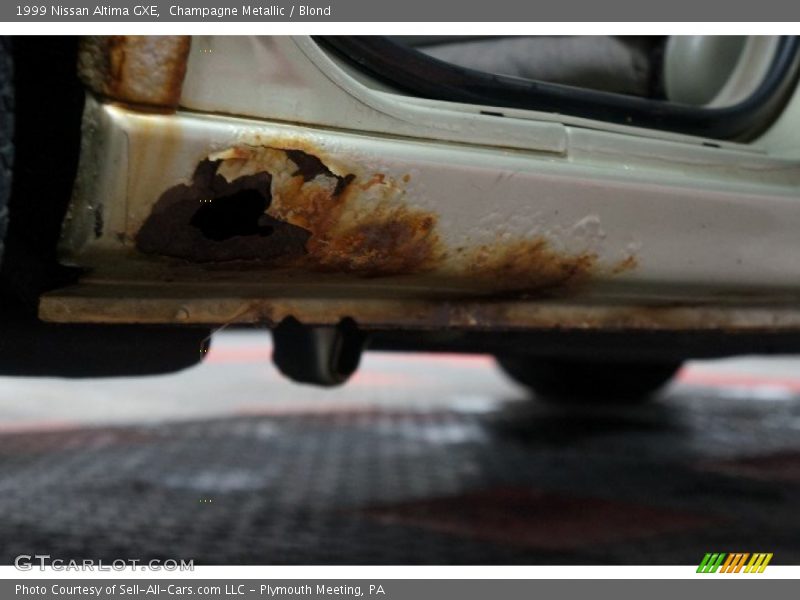 Champagne Metallic / Blond 1999 Nissan Altima GXE