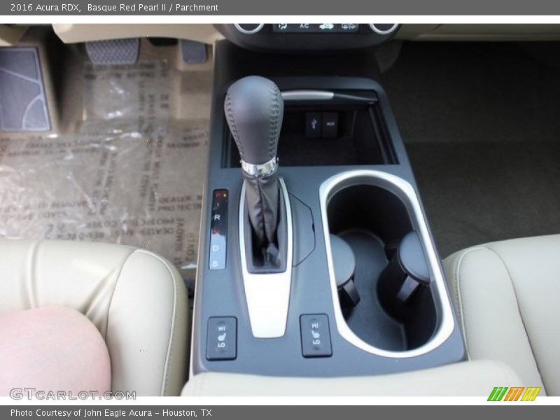 Basque Red Pearl II / Parchment 2016 Acura RDX