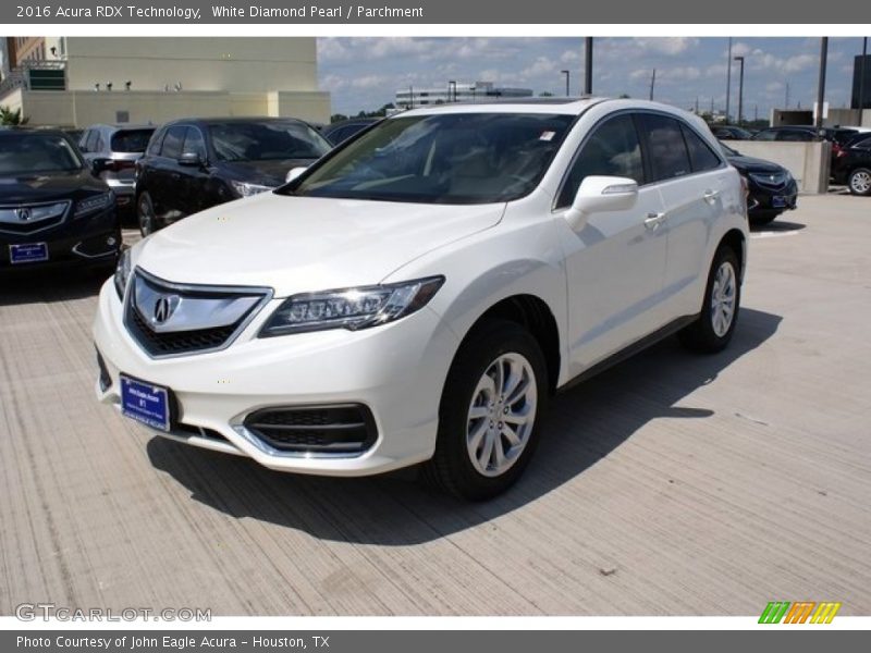 White Diamond Pearl / Parchment 2016 Acura RDX Technology