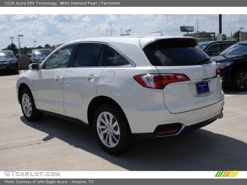 White Diamond Pearl / Parchment 2016 Acura RDX Technology