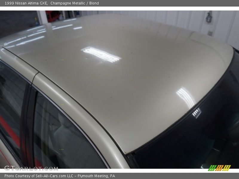 Champagne Metallic / Blond 1999 Nissan Altima GXE