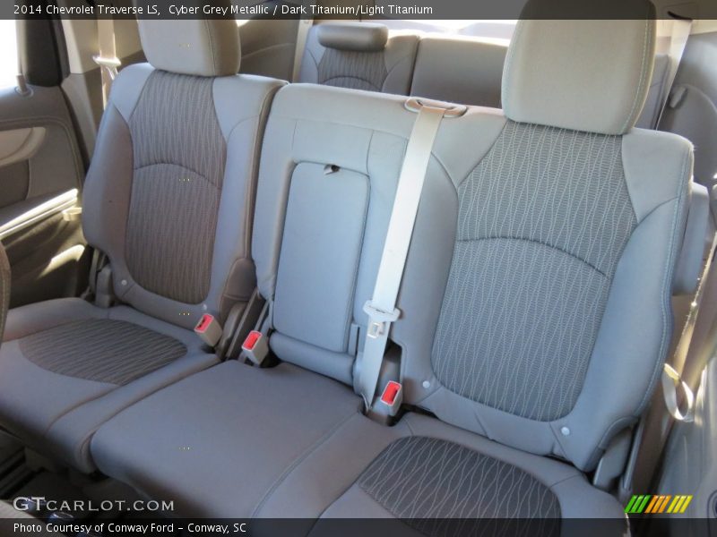 Cyber Grey Metallic / Dark Titanium/Light Titanium 2014 Chevrolet Traverse LS