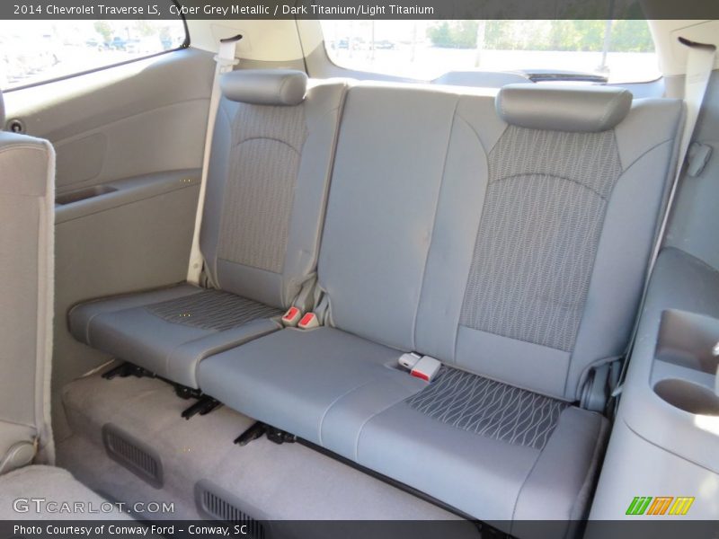 Cyber Grey Metallic / Dark Titanium/Light Titanium 2014 Chevrolet Traverse LS