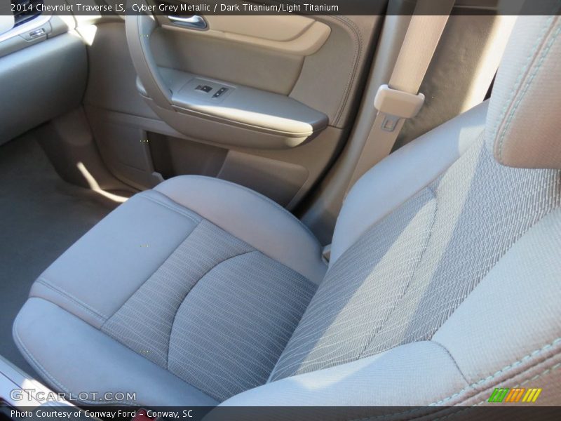 Cyber Grey Metallic / Dark Titanium/Light Titanium 2014 Chevrolet Traverse LS