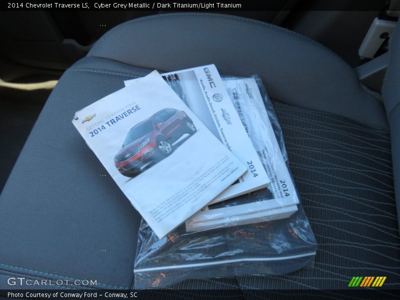 Cyber Grey Metallic / Dark Titanium/Light Titanium 2014 Chevrolet Traverse LS