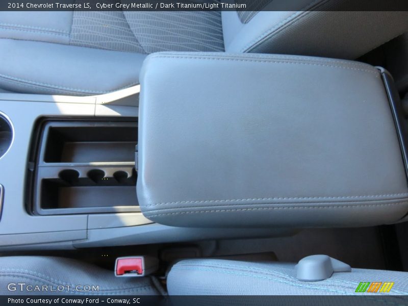 Cyber Grey Metallic / Dark Titanium/Light Titanium 2014 Chevrolet Traverse LS