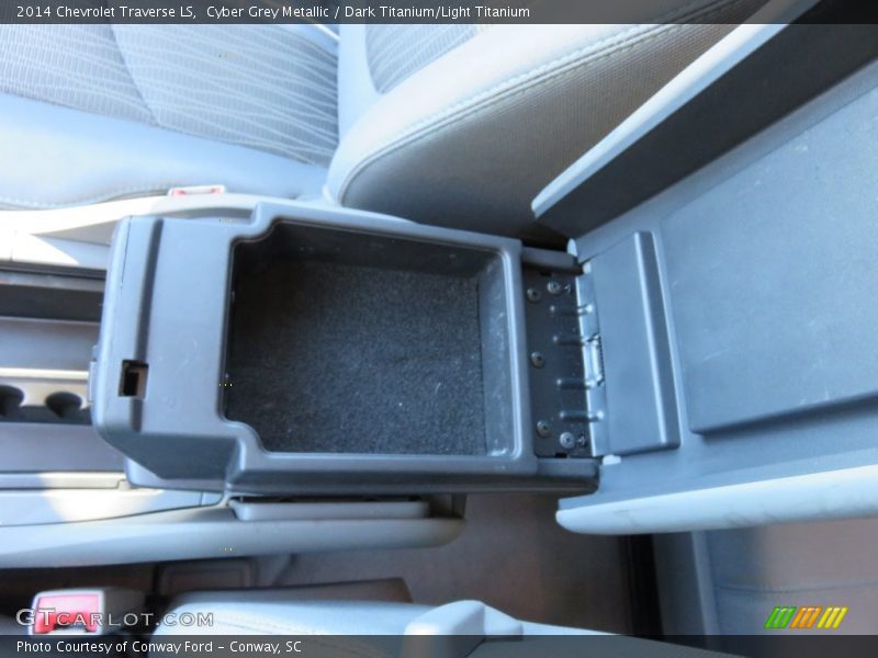 Cyber Grey Metallic / Dark Titanium/Light Titanium 2014 Chevrolet Traverse LS