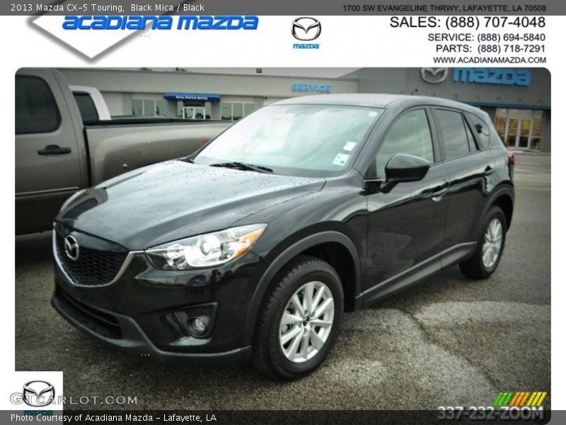 Black Mica / Black 2013 Mazda CX-5 Touring