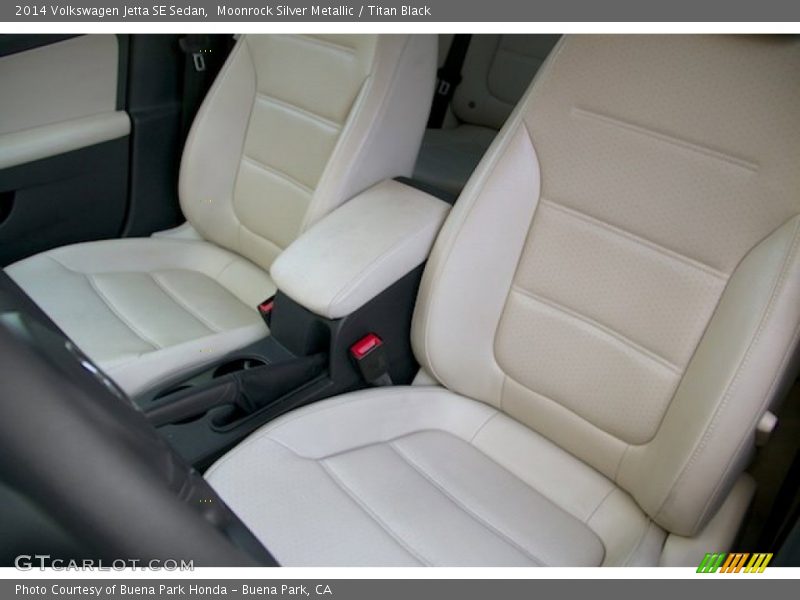 Moonrock Silver Metallic / Titan Black 2014 Volkswagen Jetta SE Sedan