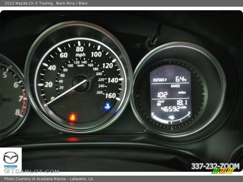 Black Mica / Black 2013 Mazda CX-5 Touring