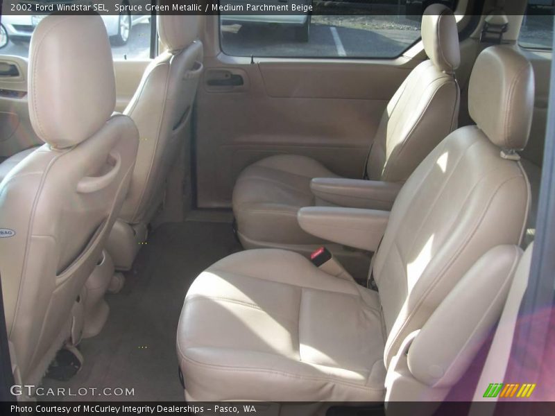 Spruce Green Metallic / Medium Parchment Beige 2002 Ford Windstar SEL
