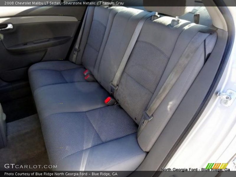 Silverstone Metallic / Titanium Gray 2008 Chevrolet Malibu LT Sedan