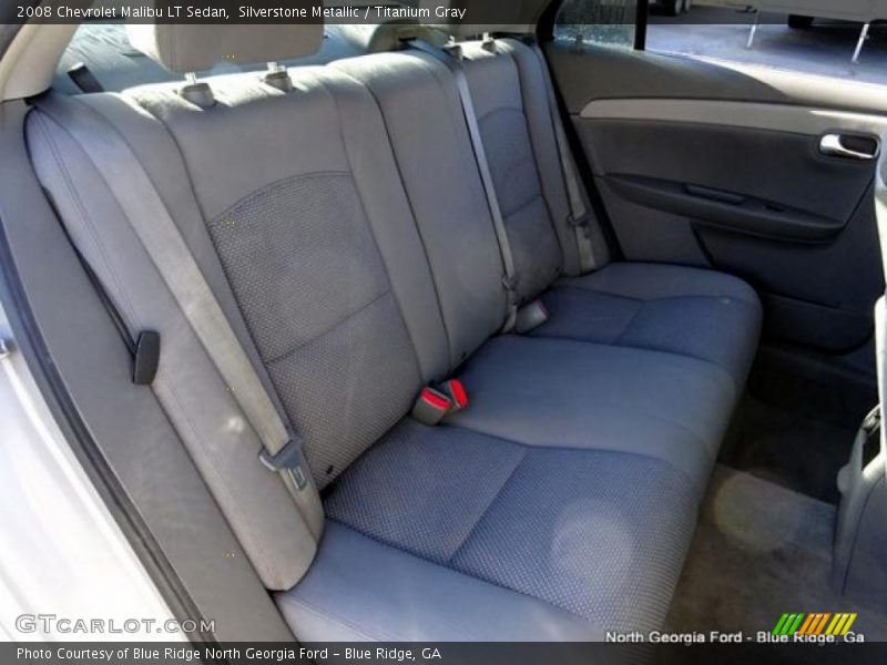 Silverstone Metallic / Titanium Gray 2008 Chevrolet Malibu LT Sedan