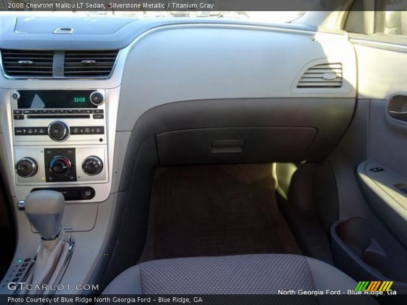 Silverstone Metallic / Titanium Gray 2008 Chevrolet Malibu LT Sedan